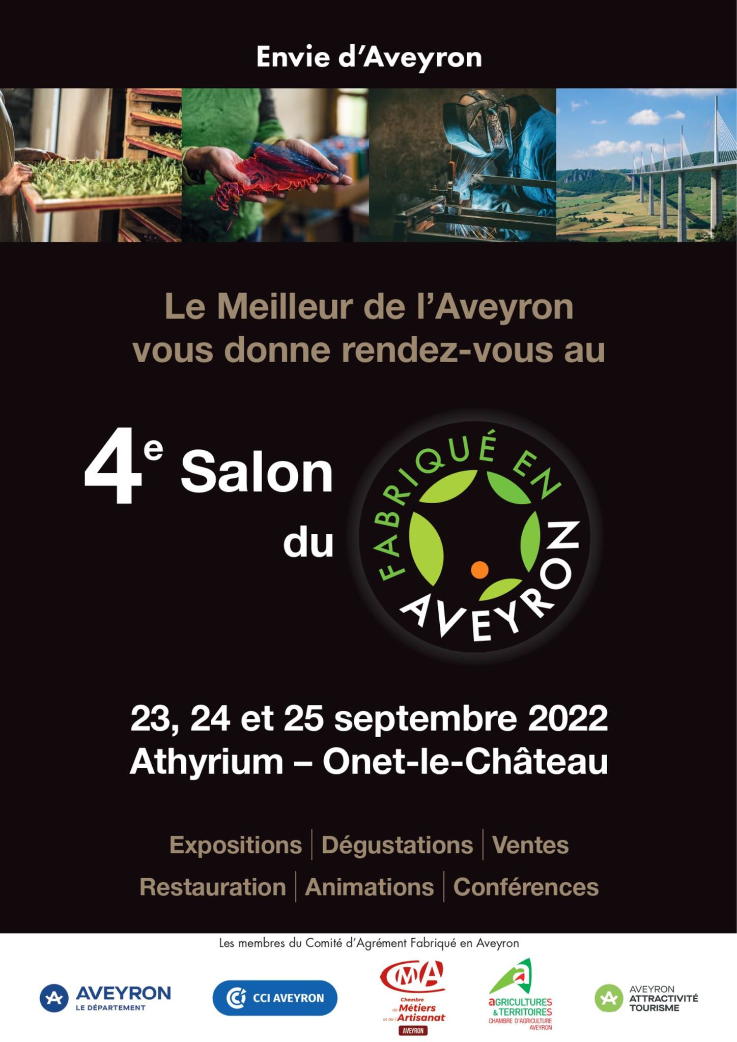 Organisation du Salon du Fabriqué en Aveyron
