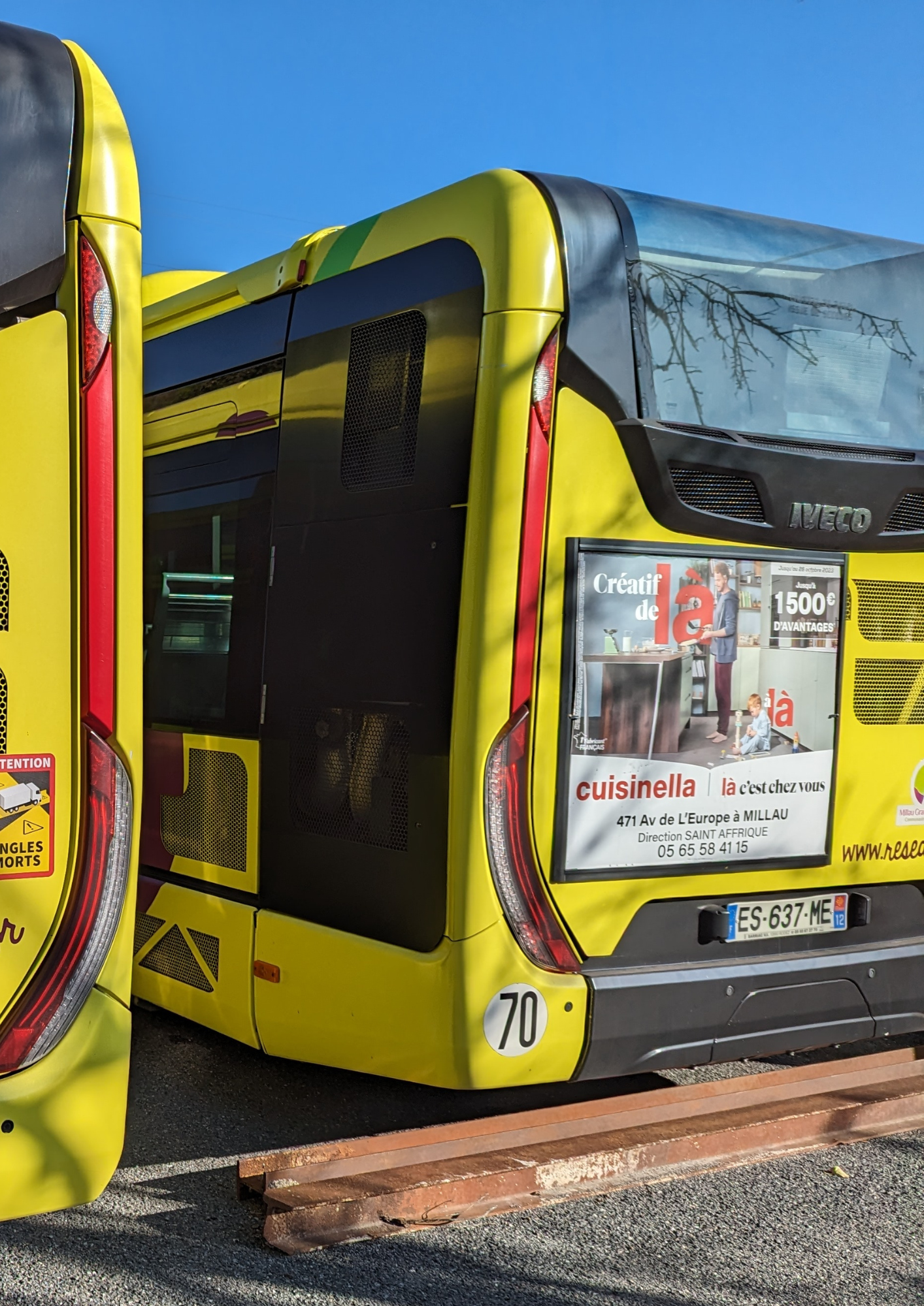 Régie publicitaire Bus Millau